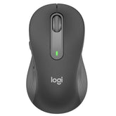 Logitech Signature M650 Wireless BT Mouse (Size-S/M)-Graphite